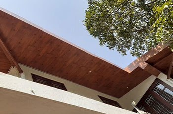 fundermax ceiling - private-residencepune1